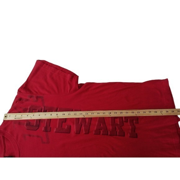 Men's Chase Authentic Stewart Office Depot Red‎ Short Sleeve Shirts Size 2XL - Picture 9 of 16